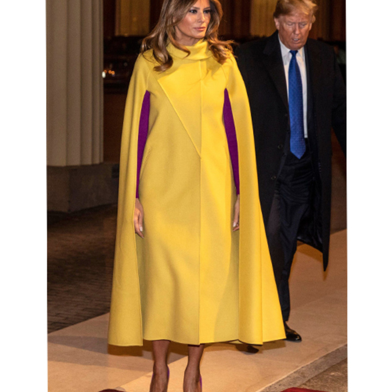 الدوقة كيت ميدلتون Kate Middletonبفستان أخضر فاتح وكلاسيكي مع الياقة العالية من توقيع Emilia Wickstead