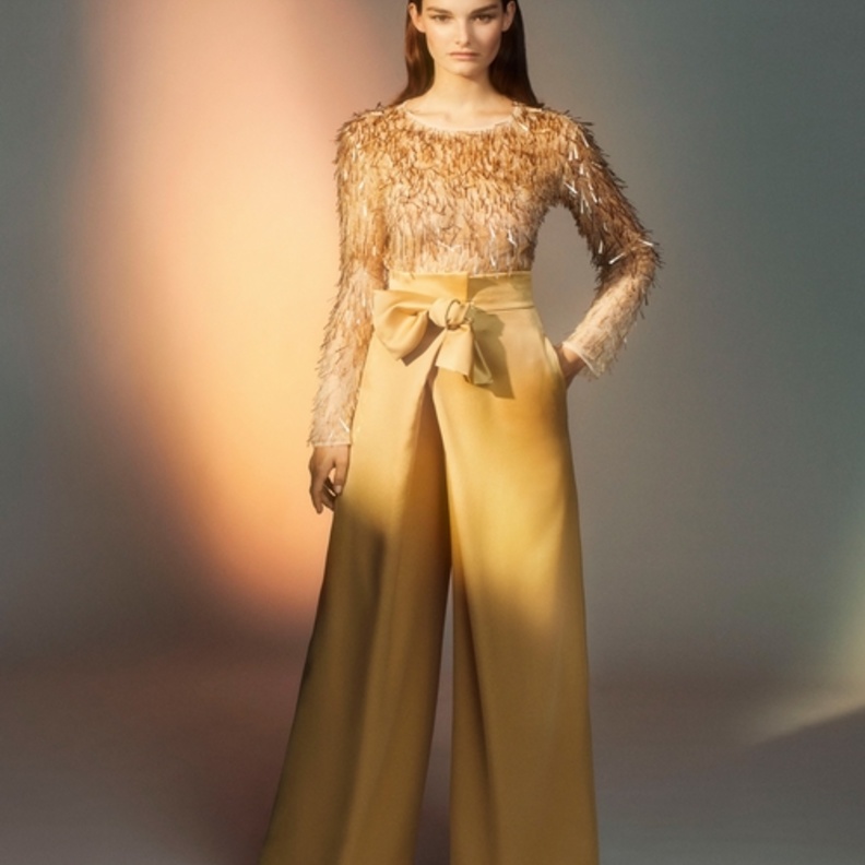 Alberta Ferretti بنطلون للسهرة