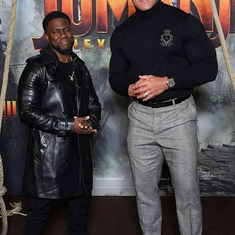 ذا روك و كيفن هارت 