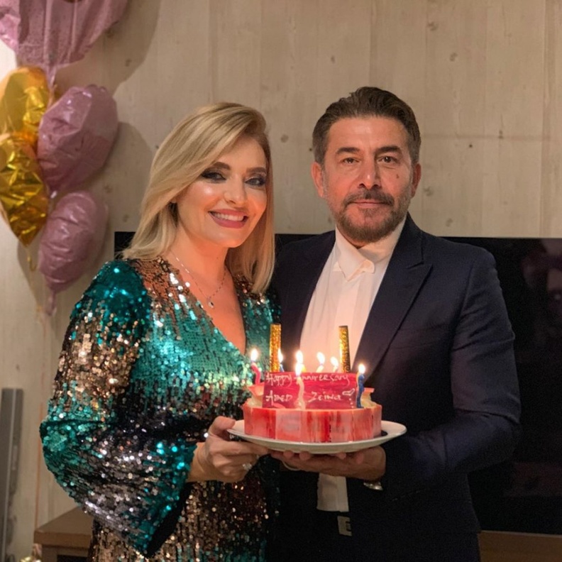 عابد فهد وزينة يازجي