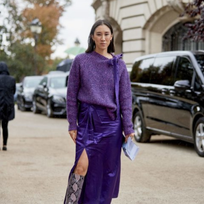 يسجّل اللون البنفسجي عودة قوية لموسم شتاء 2020