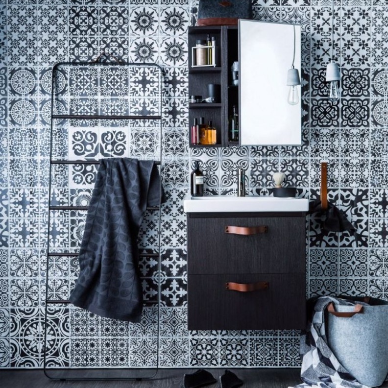 الزخارف الشرقية تغني ديكور غرفة طعام فخمة