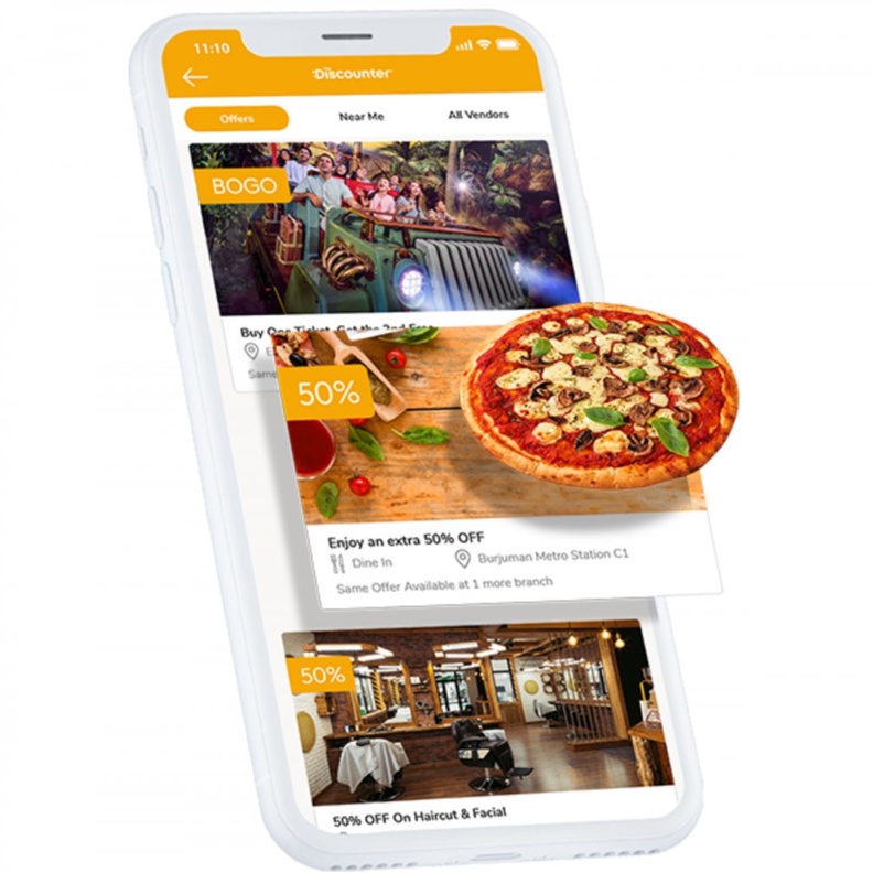 The Discounter تطبيق التنزيلات والأسعار المخفضة في الإمارات