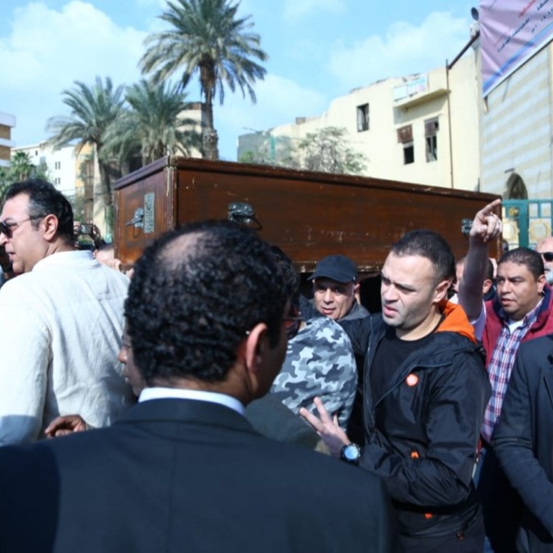 جنازة  المخرج ياسر زايد