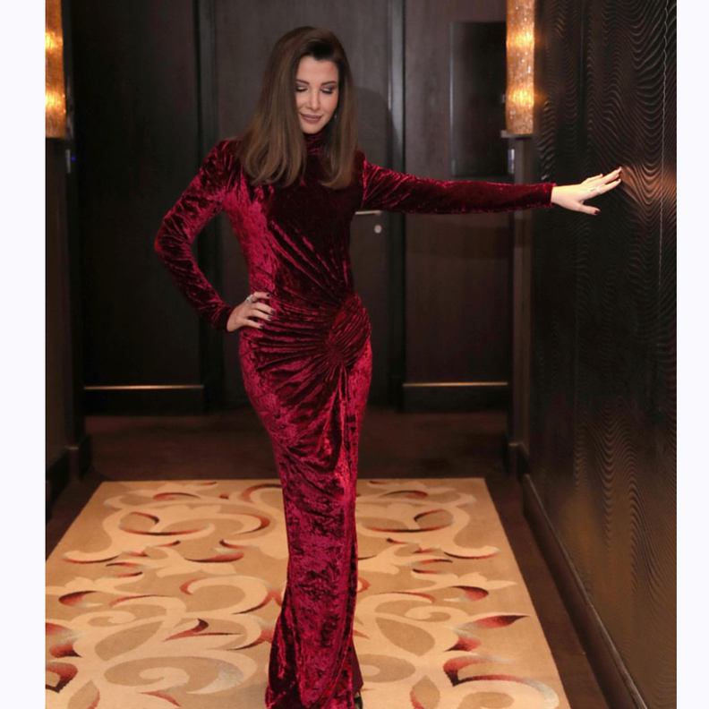 اطلالة نانسي عجرم في حفلها الاخير