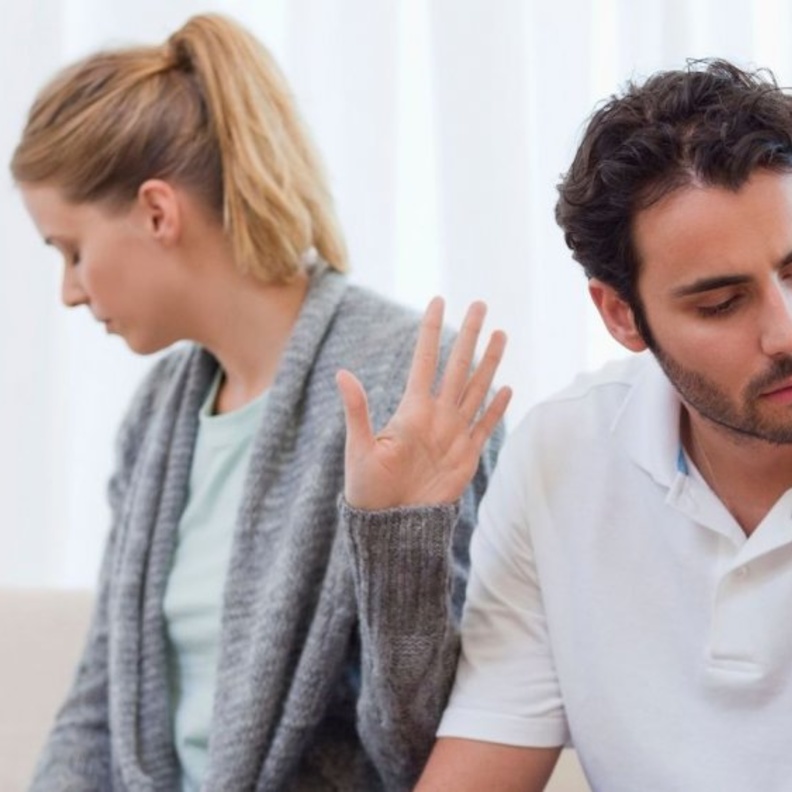 الصمت مفيد بعد أي خلاف مع الشريك