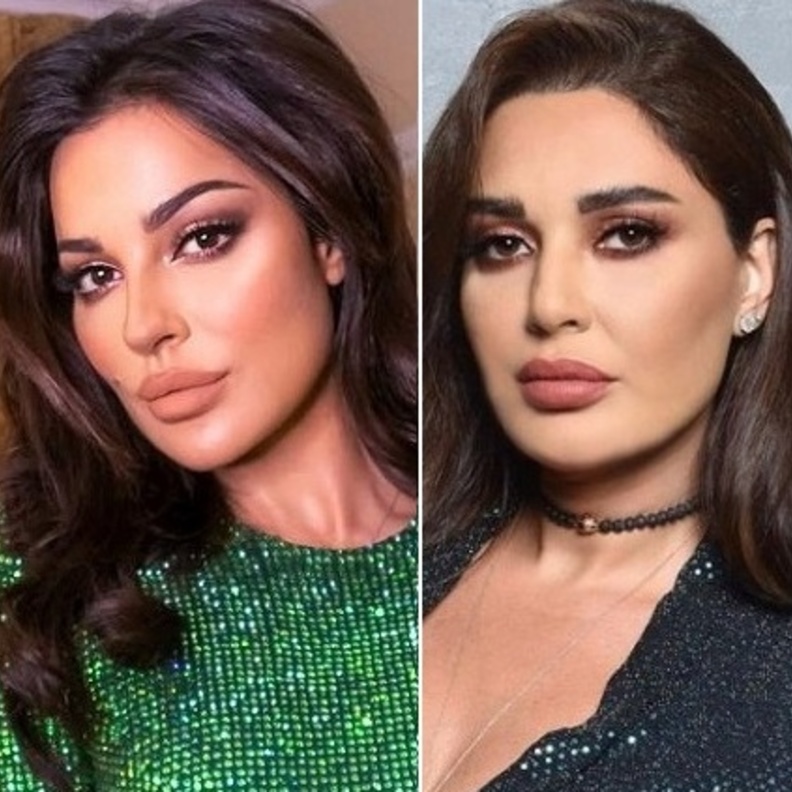 النجمتين سيرين عبد النور ونادين نجيم