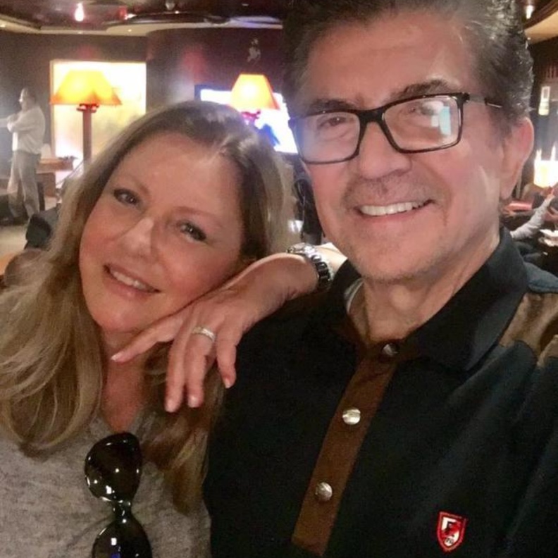 وليد توفيق وزوجته جورجينا رزق