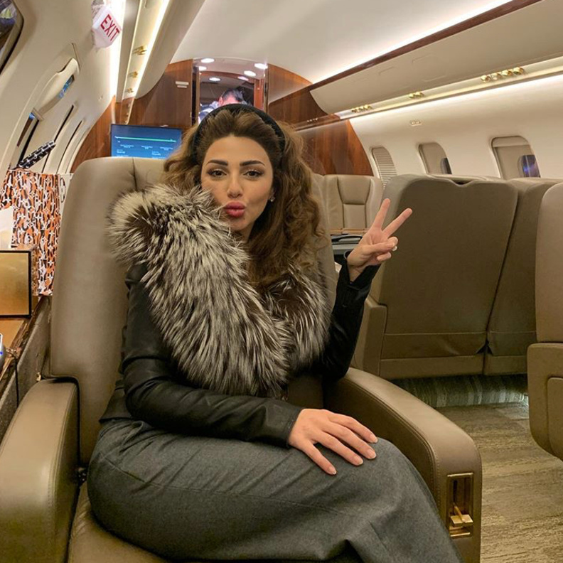 النجمة ميريام فارس تشارك جمهورها منذ قليل صورة قبل توجهها للرياض