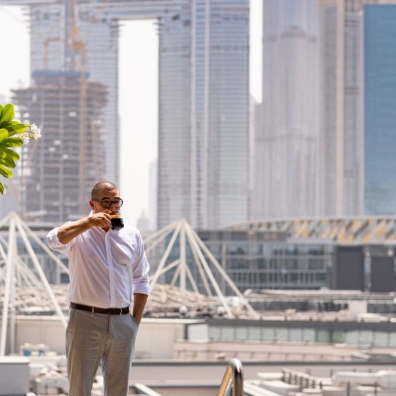 سفير قهوة نسبريسو Nespresso في الشرق الأوسط ياسر كورباتو 