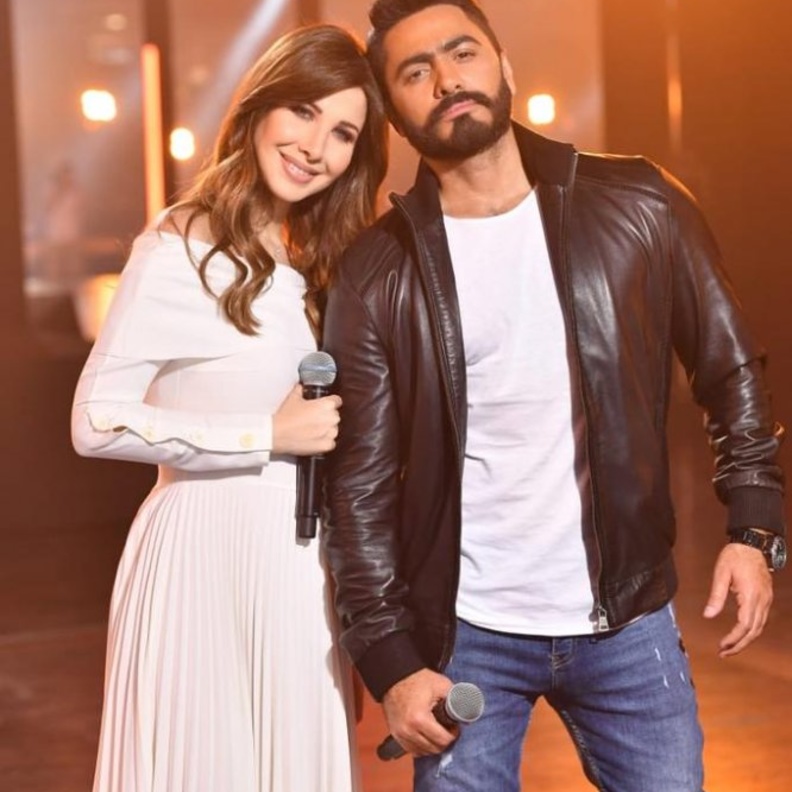 تامر حسني ونانسي عجرم