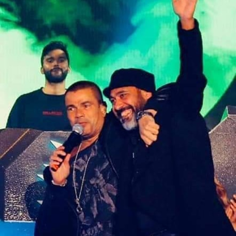 عمرو دياب وعمرو مصطفى