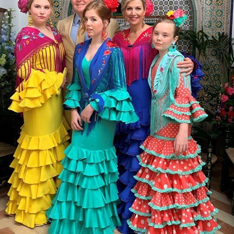 العائلة الهولندية المالكة تنشر صورة عائلية جديدة