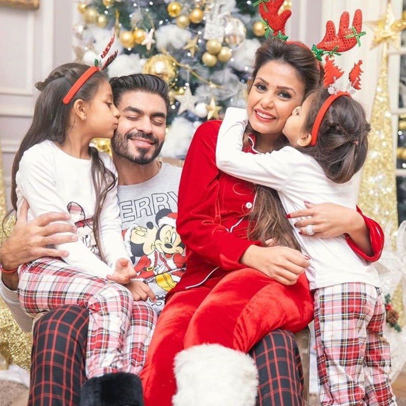 خالد سليم يودع عام 2019 مع عائلته بأجواء مبهجة