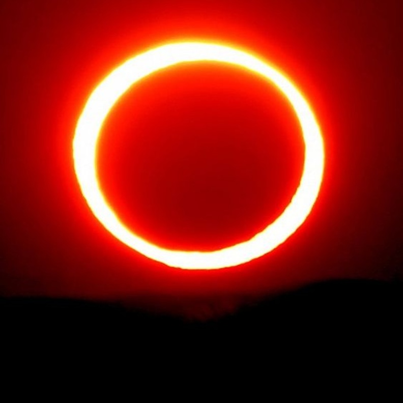 كسوف الشمس في الرياض