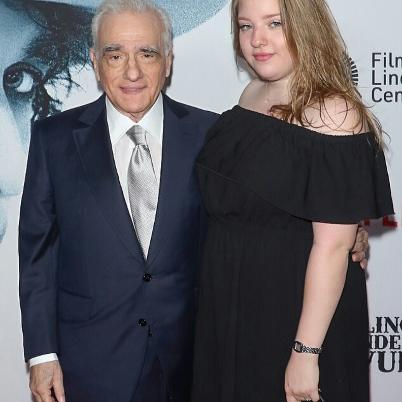 مارتن سكورسيزي و ابنته