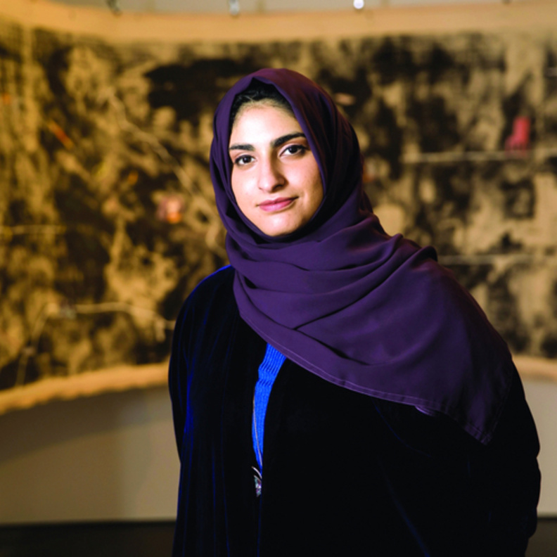 سارة أبو عبدالله تفتتح معرضها الشخصي 