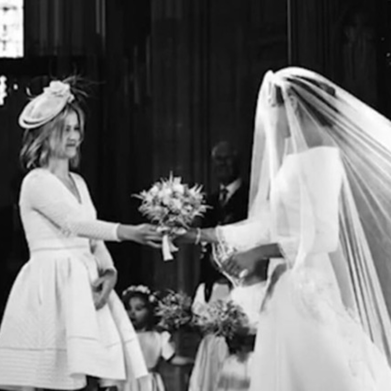 كلار لوغران برزت في حفل زفاف الأمير هاري وميغان ماركل