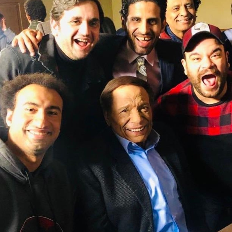 نجوم مسرح وعادل امام 