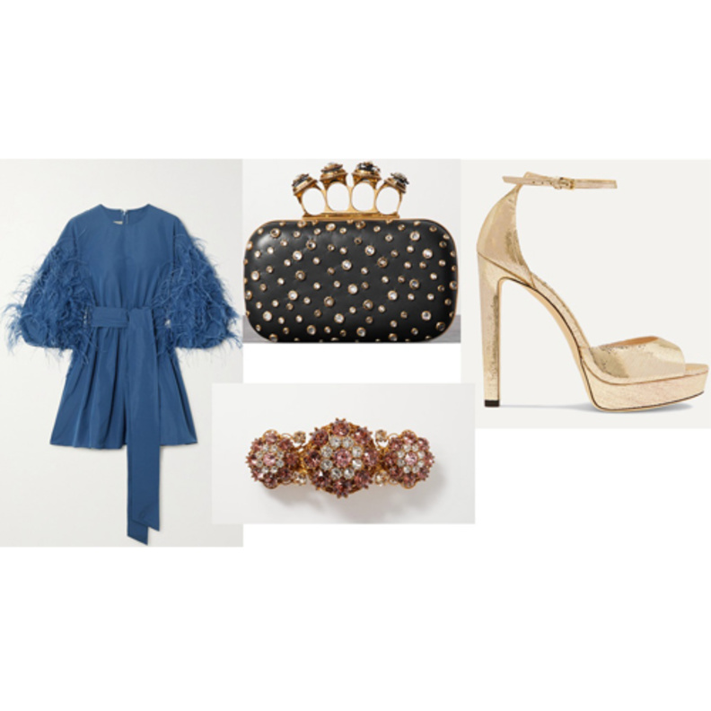  إطلالة بالفستان القصير