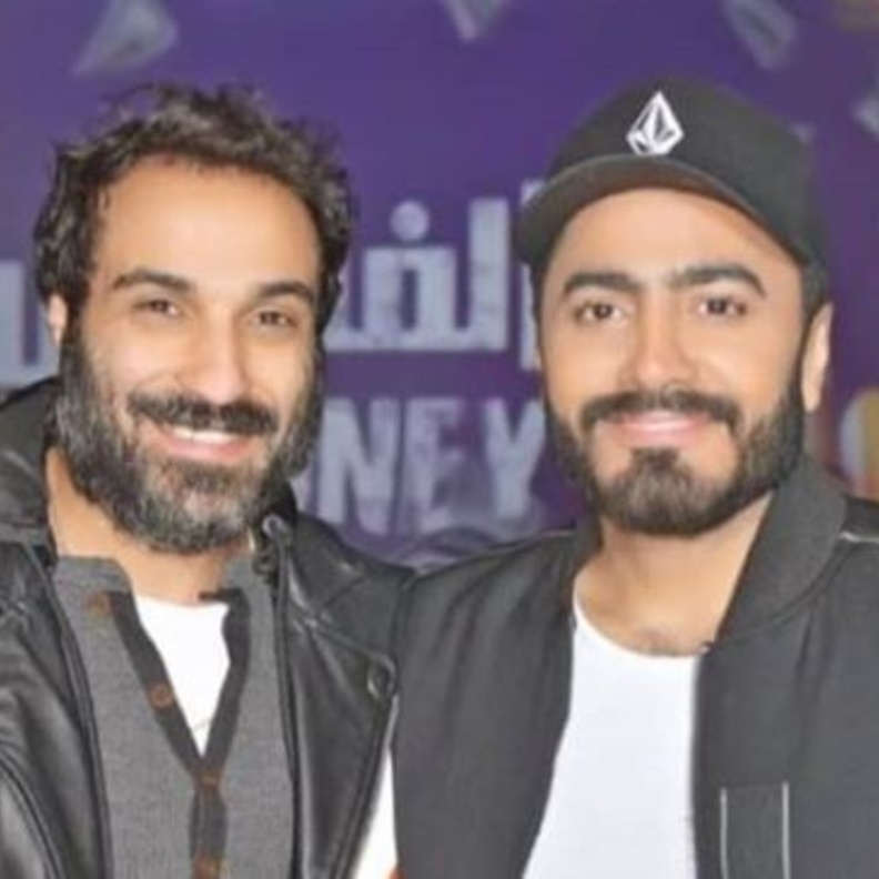 احمد فهمي وتامر حسني