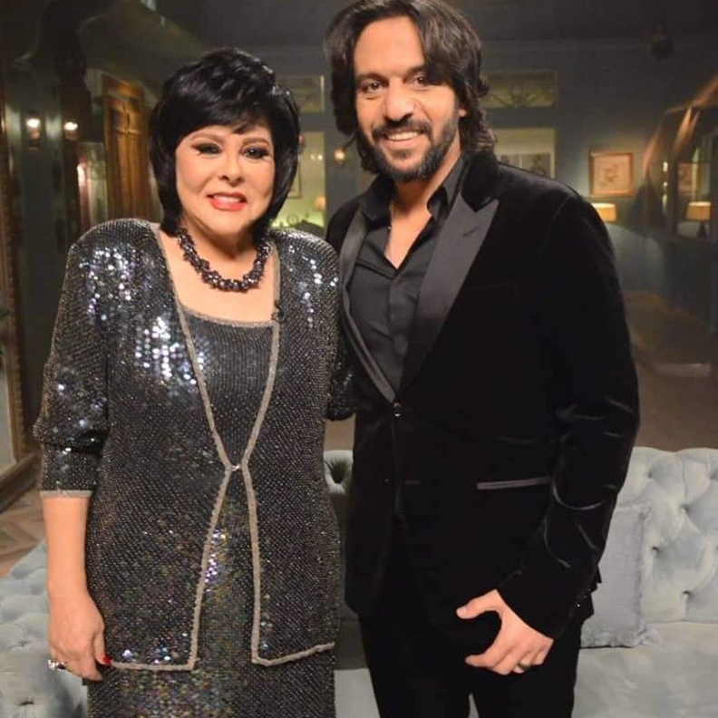 بهاء سلطان مع اسعاد يونس