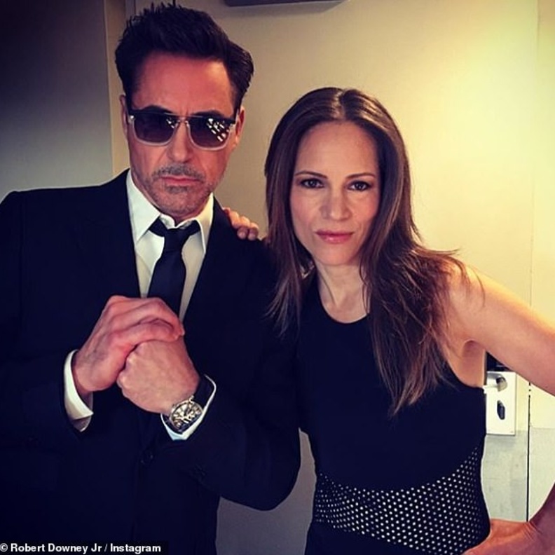 روبرت داوني جونيور و زوجته 