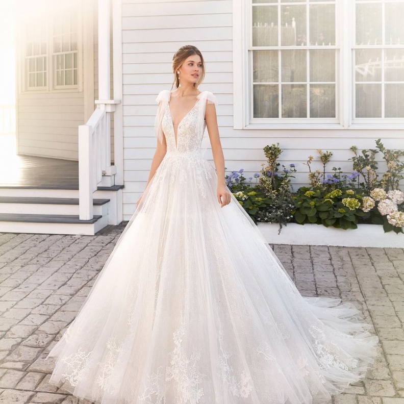 موديلات فساتين زفاف