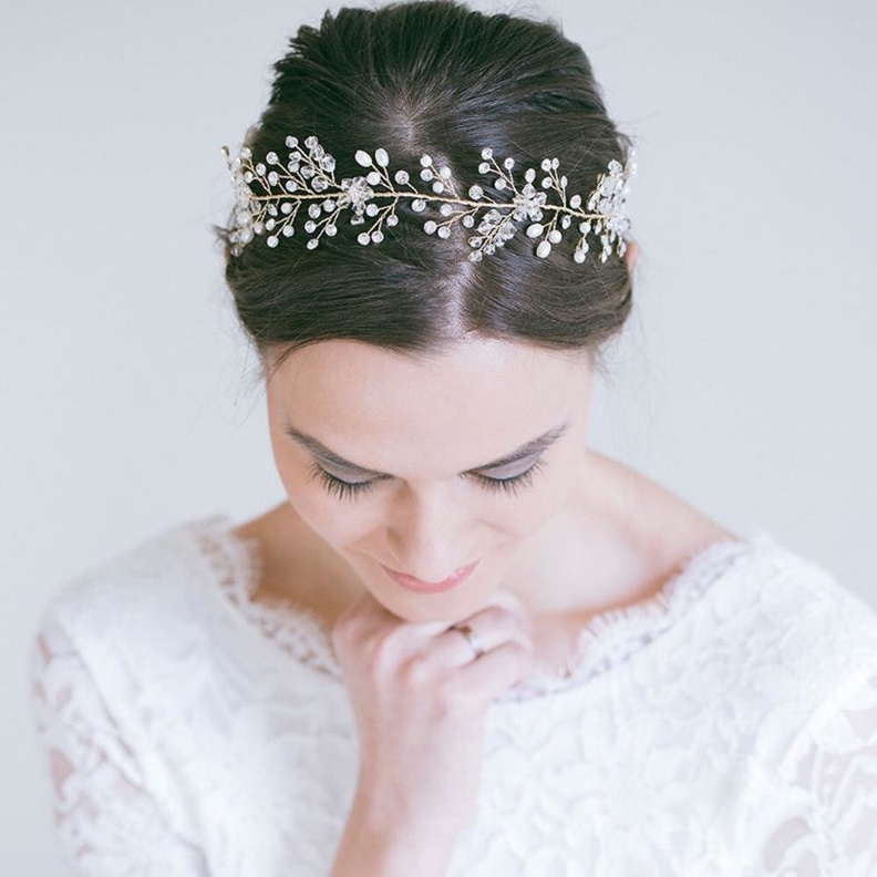 صبغ شعر العروس