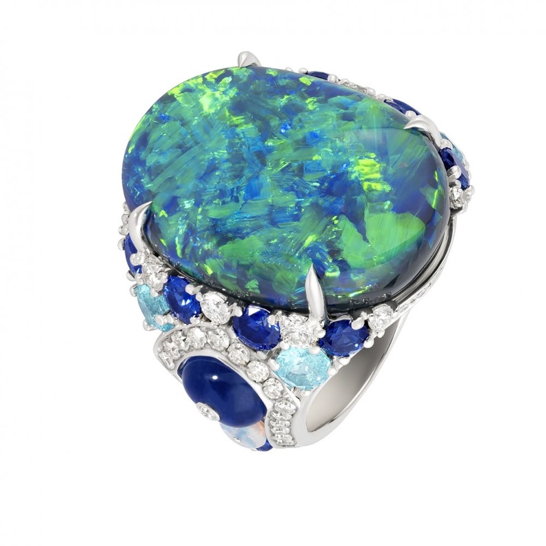 موديلات خواتم أحجار كريمة