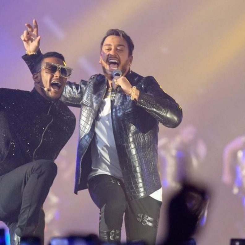 سعد لمجرد ومحمد رمضان