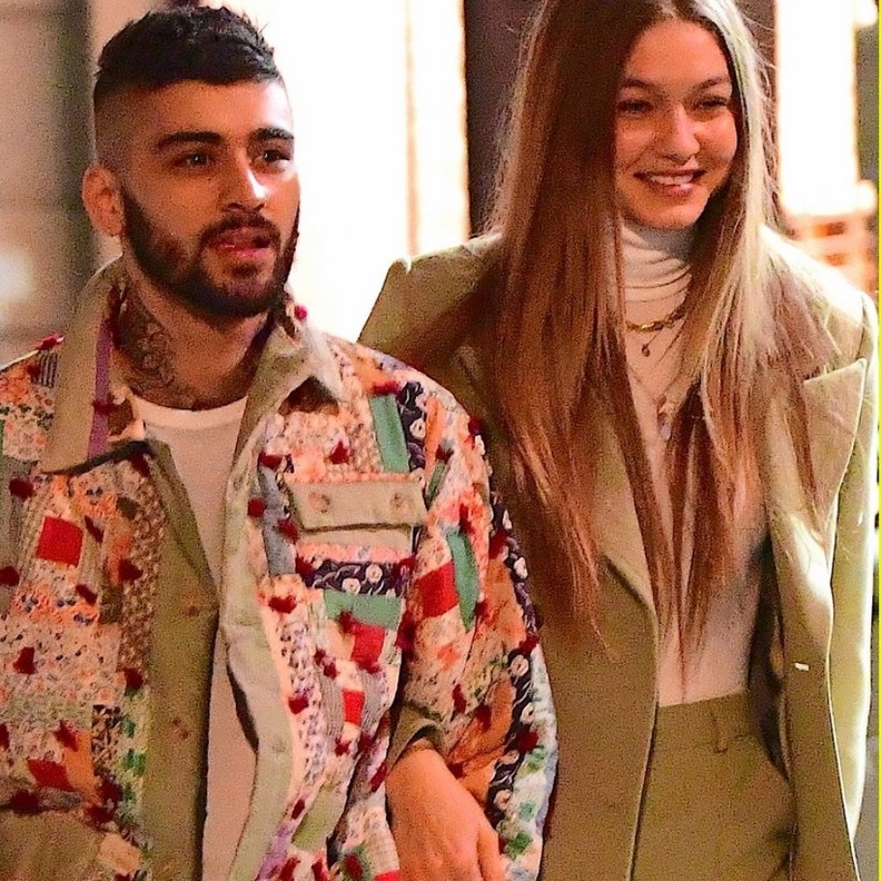 زين مالك و جيجي حديد