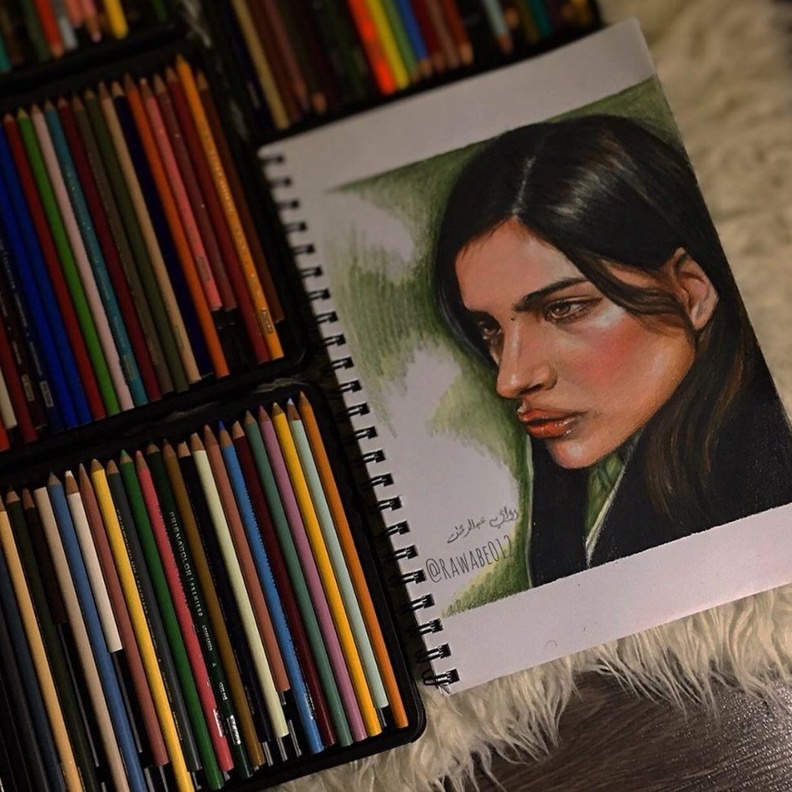 مقابلة مع الفنانة التشكيلية روابي عبدالرحمن