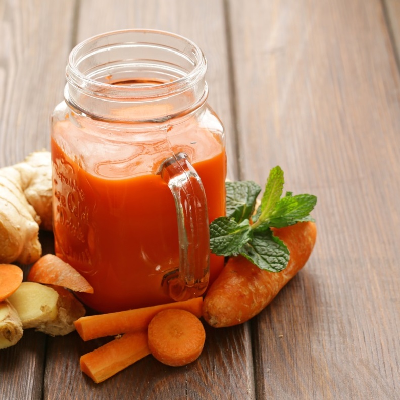 7 فوائد صحية لعصير الجزر والزنجبيل
