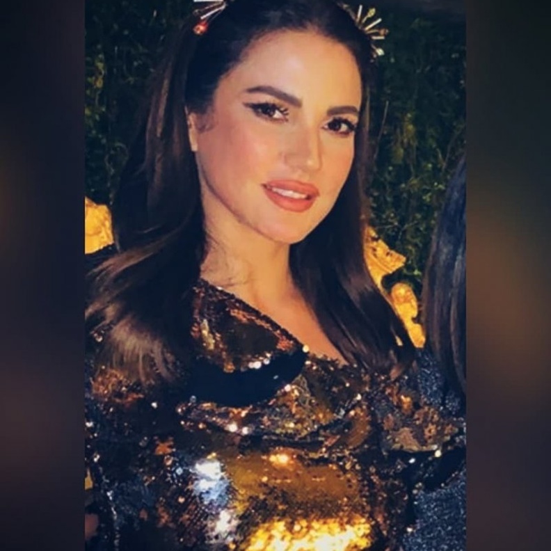 درة التونسية تحتفل بعيد ميلادها الـ40