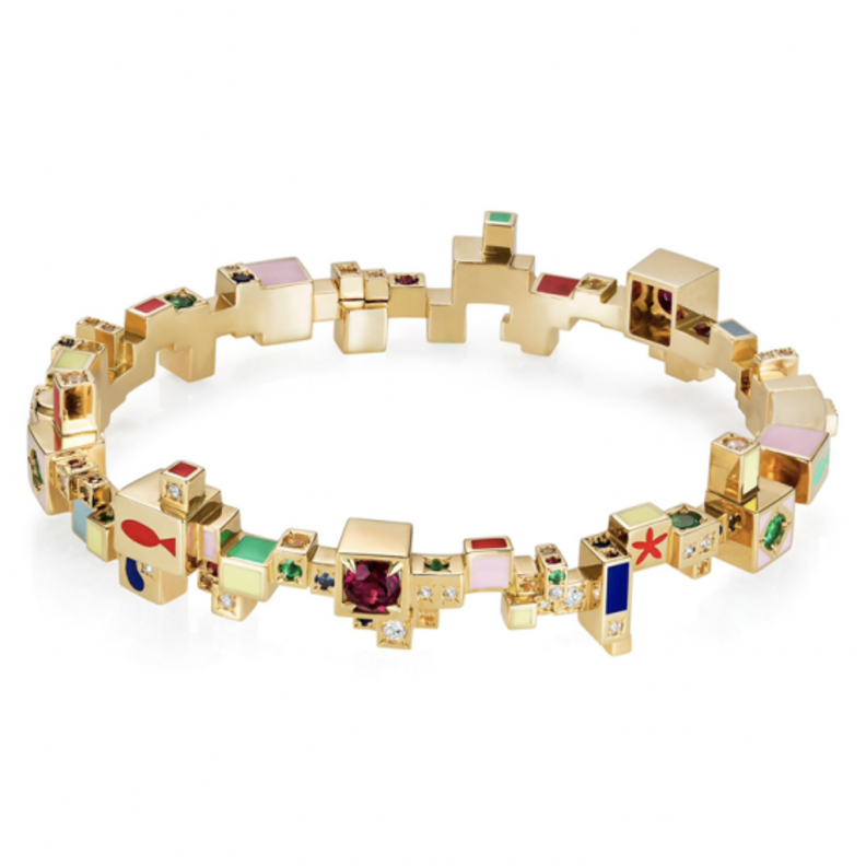 أجمل اساور ملونة