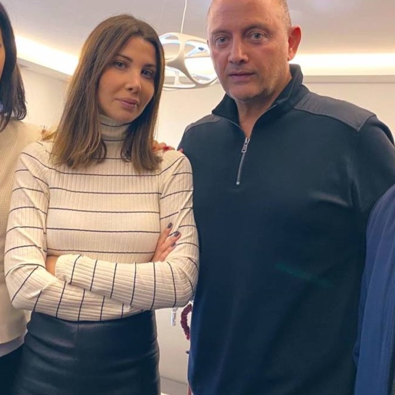 نانسي عجرم وزوجها 