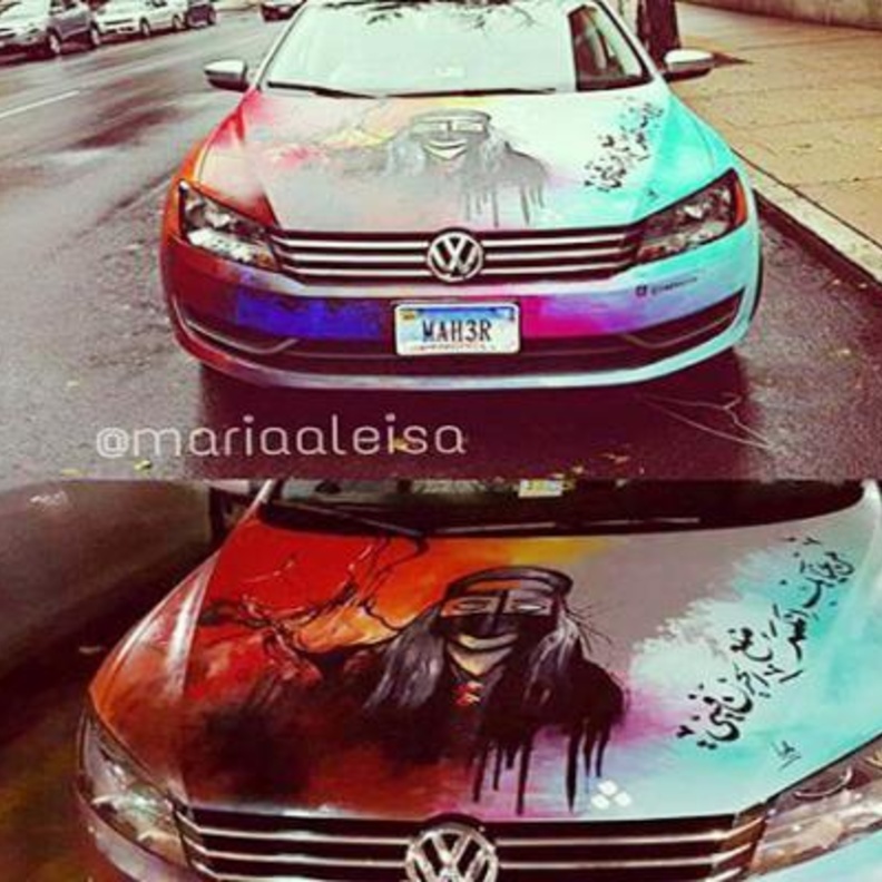  الفنانة مريم العيسى وتكريم الأمير خالد الفيصل لها.