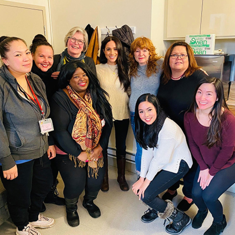 ميغان ماركل تزور ملجأ للنساء في فانكوفر