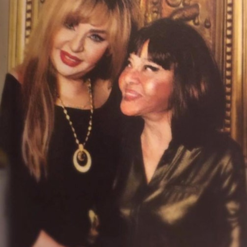 ماجدة الصباحي وابنتها