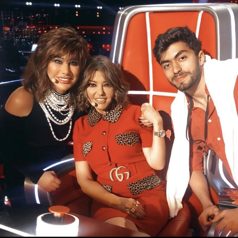 سميرة سعيد وابنها ونجوى كرم