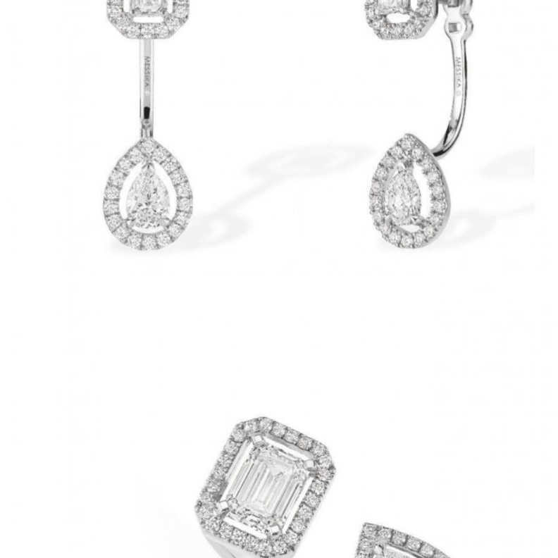 أطقم مجوهرات من الذهب الابيض