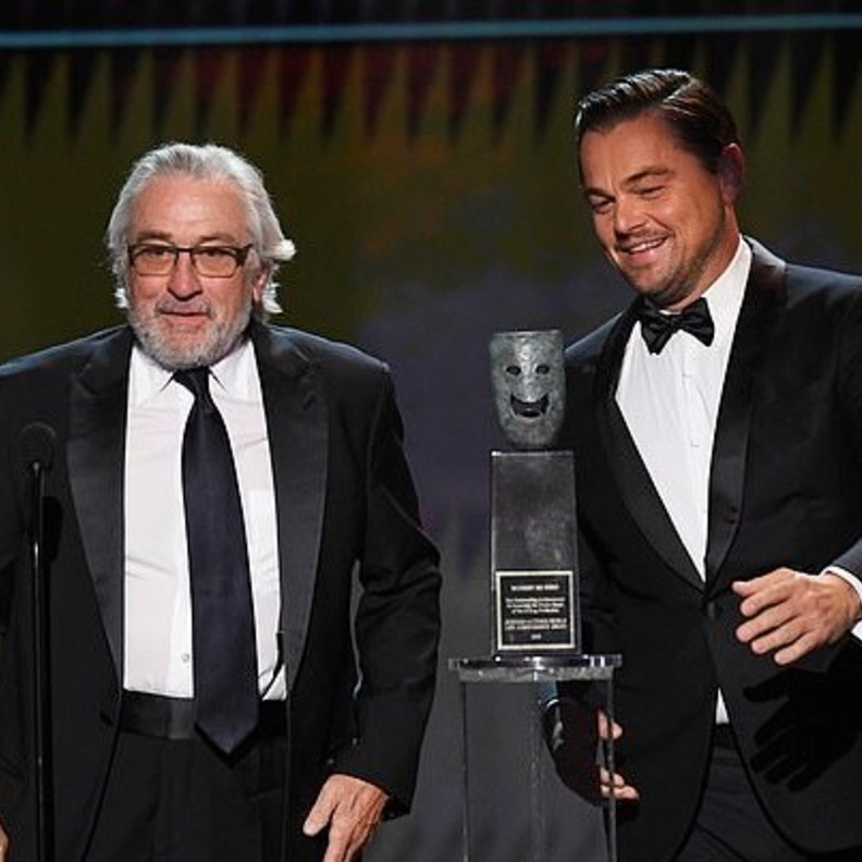 ليوناردو دي كابريو و روبرت دي نيرو