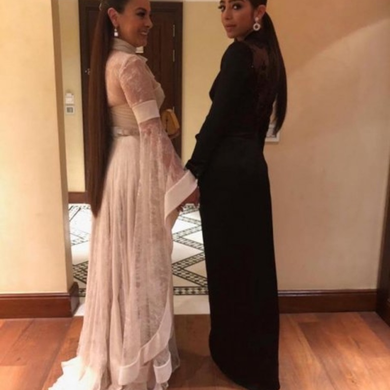 شريهان وابنتها 