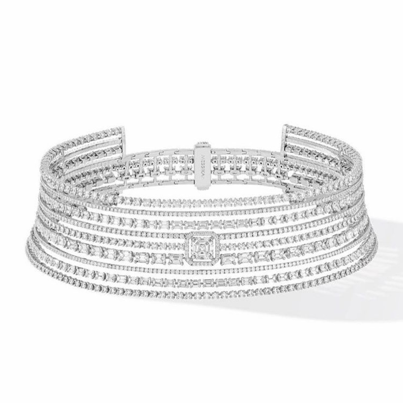 قلادة شوكر فخمة