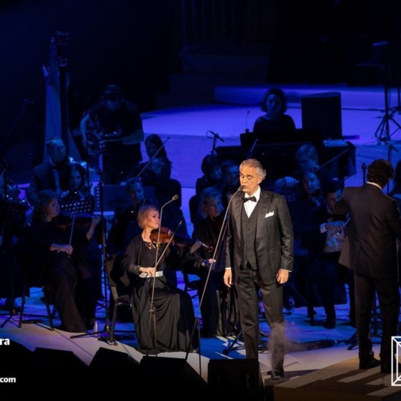 جانب من حفل آندريا بوتشيلي في العلا