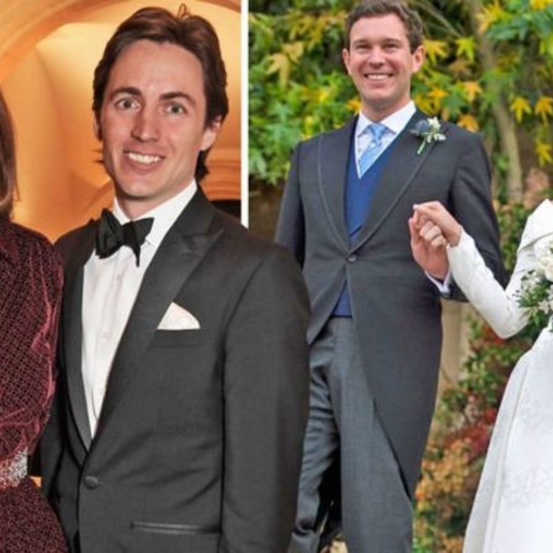 من حفل زفاف الأميرة يوجين