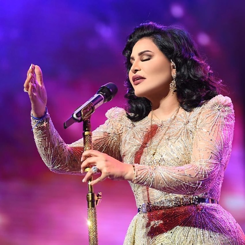 تكريم الفنانة احلام في ليلة فنانة العرب في ختام موسم الرياض