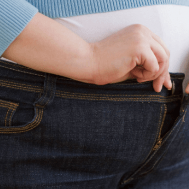 دهون البطن خطر على الصحة