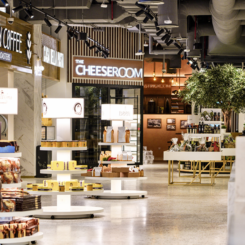 افتتاح ردهة الطعام دبياتشيكا Depachika food hall في نخيل مول بدبي